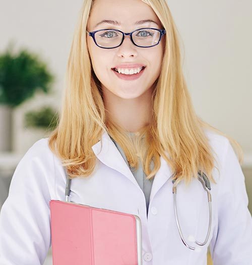 happy female general practitioner fxn46yk.jpg